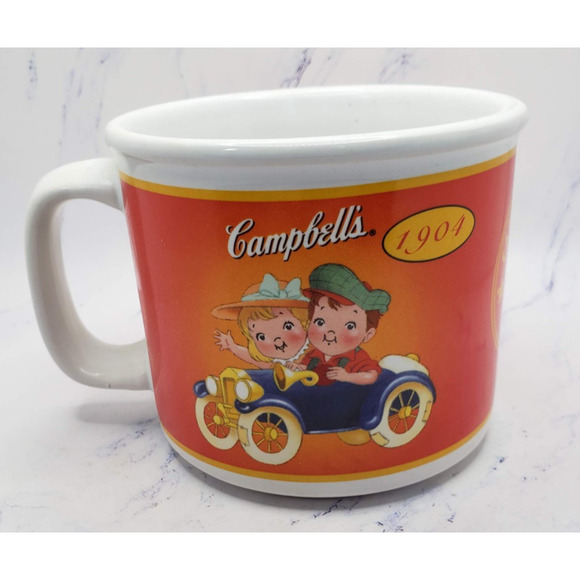 2003 CAMPBELLS KIDS 100 Years 1904-2004 Souvenir Coffee Soup Cocoa Mug - Picture 1 of 9